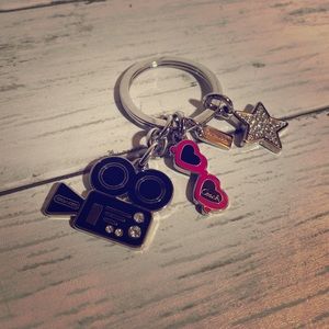 Coach Hollywood Multi Dangle Keychain Key Fob